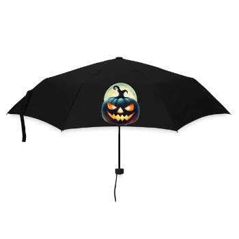 Halloween Pumpkin - Printflow - Umbrella (small) - black - Front