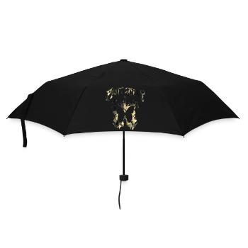 Butterfly insect butterfly nature summer colorful art - Umbrella (small) - black - Front