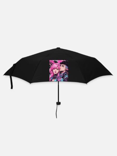80s Fashion - Umbrella (small) - black