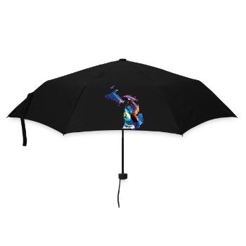 Michigan (United States) | Real Flag | Flag Map - Umbrella (small) - black - Front