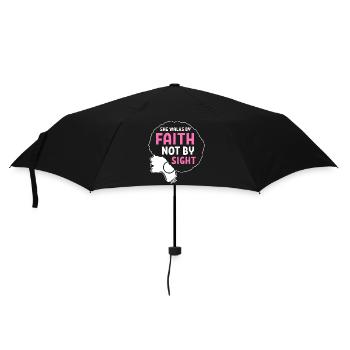 Afro Latina - Umbrella (small) - black - Front