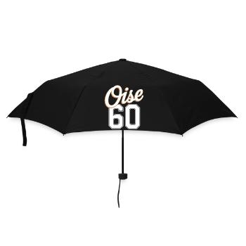 Oise 60 - Parapluie standard - noir - Devant