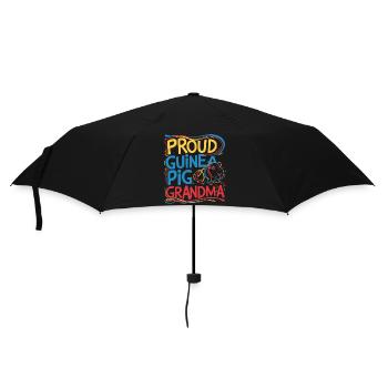Guinea Pig Grandma - Proud Grandma - Umbrella (small) - black - Front
