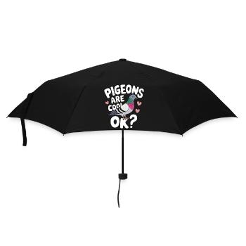 Pigeon Pigeons Animal Bird - Umbrella (small) - black - Front