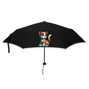 chat - Parapluie standard - noir - Devant
