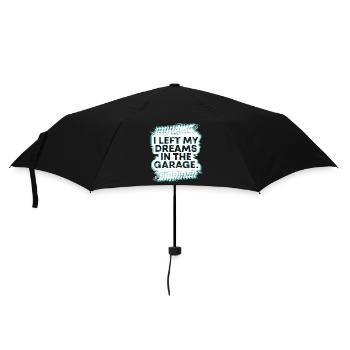 J’ai laissé mes rêves dans le cadeau fanatique de voiture de garage - Parapluie standard - noir - Devant