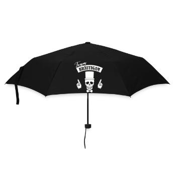 Crâne de l’équipe du marié - Parapluie standard - noir - Devant