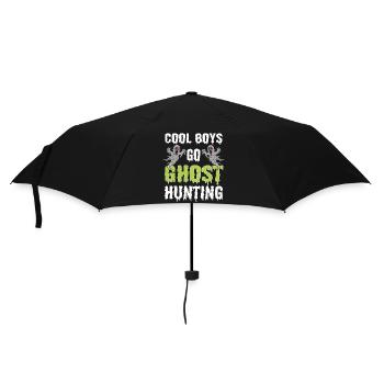 Geisterjagd Chasse aux fantômes - Parapluie standard - noir - Devant