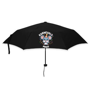 Karnevals-Maus Cute German Carnival - Umbrella (small) - black - Front
