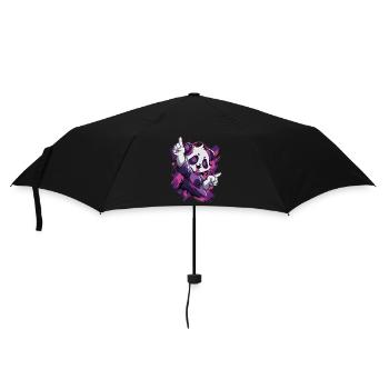 Party Panda Music Fun - Parapluie standard - noir - Devant