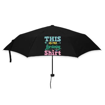 Garten- Und Pflanzenliebhaber Geschenke - Regenschirm (klein) - Schwarz - Vorne