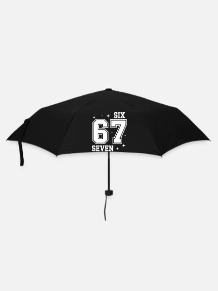 67 - Six Seven SixSeven 6-7 - Parapluie standard - noir