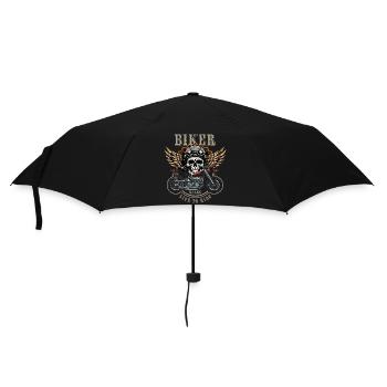 Biker Rules - Since 1963 - Live to Ride - Regenschirm (klein) - Schwarz - Vorne