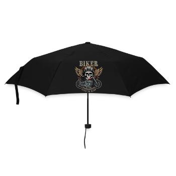 Biker Rules - Since 1964 - Live to Ride - Regenschirm (klein) - Schwarz - Vorne