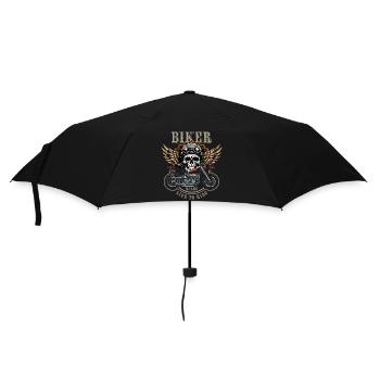 Biker Rules - Since 1992 - Live to Ride - Regenschirm (klein) - Schwarz - Vorne