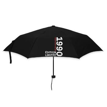 1990's vintage typographic style - Umbrella (small) - black - Front