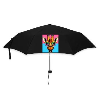girafe - Parapluie standard - noir - Devant