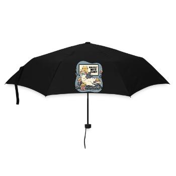 Purrfect Movie Buddy: Cats Cinema Fun - Umbrella (small) - black - Front