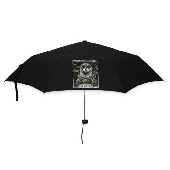 Otter Flashed - Umbrella (small) - black - Front