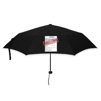 Kaffeepause - Regenschirm (klein) - Schwarz - Vorne