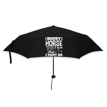 Des appels de chevaux de bataille Je dois y aller - Parapluie standard - noir - Devant