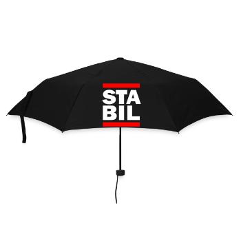 STABIL - BARS - Regenschirm (klein) - Schwarz - Vorne