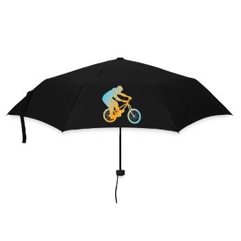Fahrrad - Regenschirm (klein) - Schwarz - Vorne