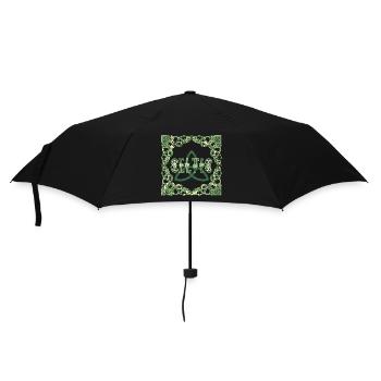Cadre celtique Police celtique E 226 - Parapluie standard - noir - Devant