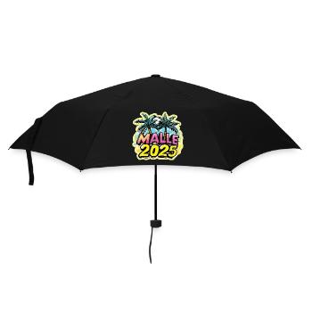 Malle 2025 Palm Trees Mallorca - Umbrella (small) - black - Front