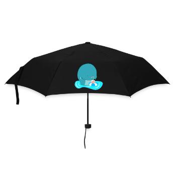 Sommer - Regenschirm (klein) - Schwarz - Vorne
