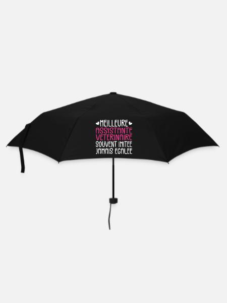 Souvent imitée Meilleure assistante vétérinaire - Parapluie standard - noir