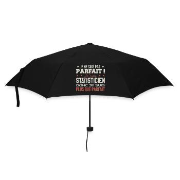 Un Statisticien, le Métier de Rêve Mis à l’Honneur - Parapluie standard - noir - Devant