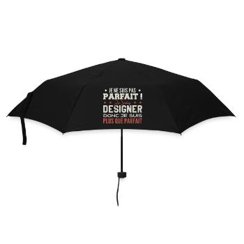 Designer, der Traumberuf im Rampenlicht - Regenschirm (klein) - Schwarz - Vorne