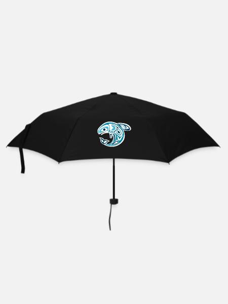 Wal - Regenschirm (klein) - Schwarz