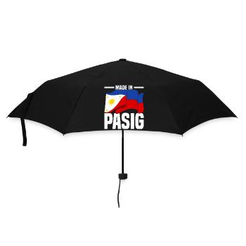 Philippinen - Regenschirm (klein) - Schwarz - Vorne