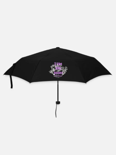 J’aime les gros livres et je ne peux pas mentir - 📚😂 déclaration - Parapluie standard - noir