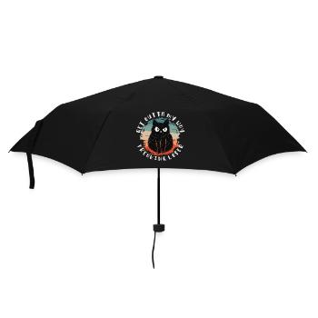 Sors de mon chemin, perdant fou, chat - Parapluie standard - noir - Devant