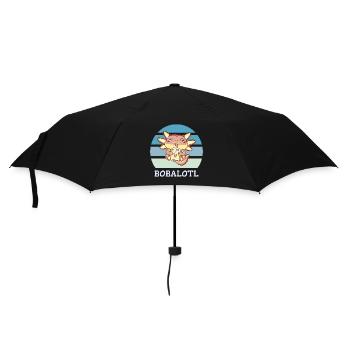 Boba Bubble Tea Axolotl Bobalotl - Parapluie standard - noir - Devant