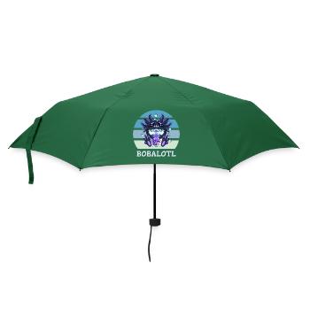 Boba Bubble Tea Axolotl Bobalotl - Umbrella (small) - bottlegreen - Front