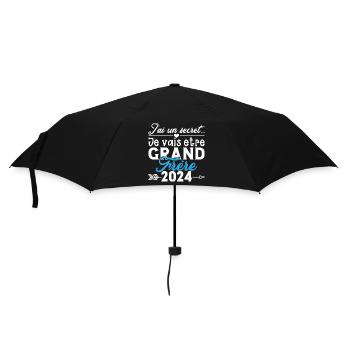 J'ai Un Secret Je Vais être Grand Frère 2024 - Parapluie standard - noir - Devant