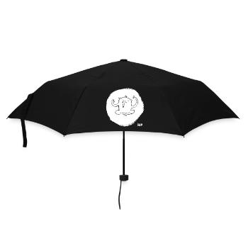 Ommmm noir - Parapluie standard - noir - Devant