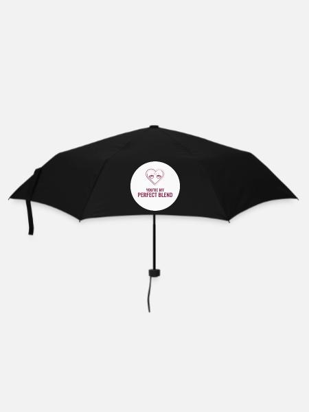 You're My Perfect Blend – Loving - Umbrella (small) - black