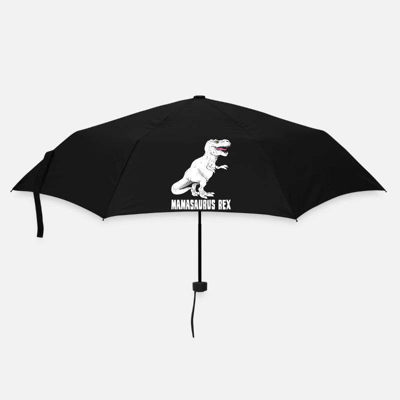 Mother Dinosaur - Mamasaurus Rex - Funny - Umbrella (small) - black