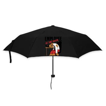 EMPLOYEE OF THE MONTH - Regenschirm (klein) - Schwarz - Vorne