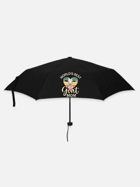 Ziege Ziegen Geiss - Regenschirm (klein) - Schwarz