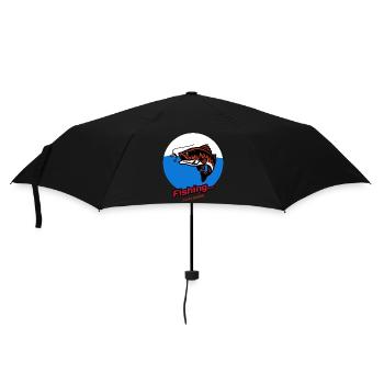 Fishing...is my passion - Regenschirm (klein) - Schwarz - Vorne