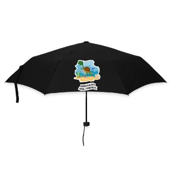 Dinosaurs are Friends - Umbrella (small) - black - Front