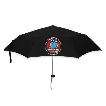 Basket-ball - Parapluie standard - noir - Devant
