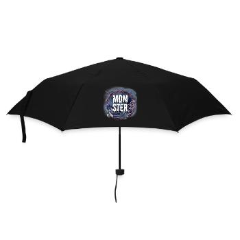 Halloween Hexe - Regenschirm (klein) - Schwarz - Vorne