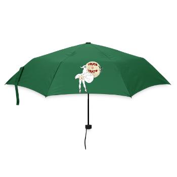 Trick or treat - Umbrella (small) - bottlegreen - Front